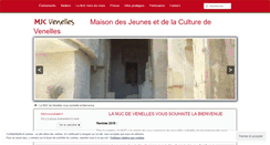 Desktop Screenshot of mjc-venelles.org